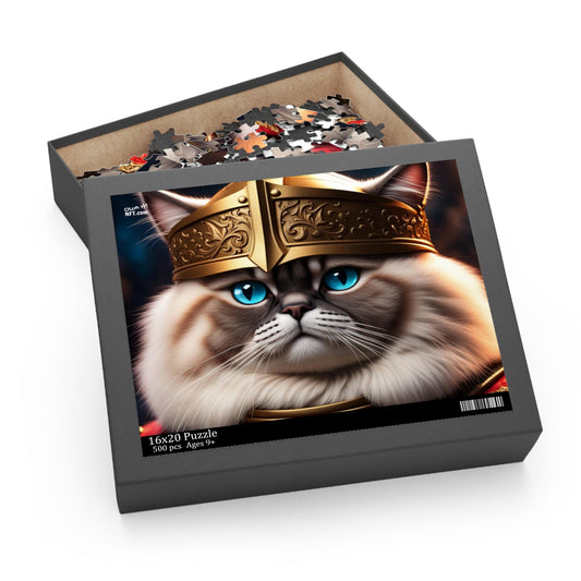 The King of Cats Profession NFT Art Collection Puzzle (120, 252, 500-Piece)