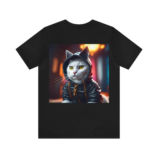 Inner City Cat Profession NFT Art Unisex Jersey Short Sleeve Tee