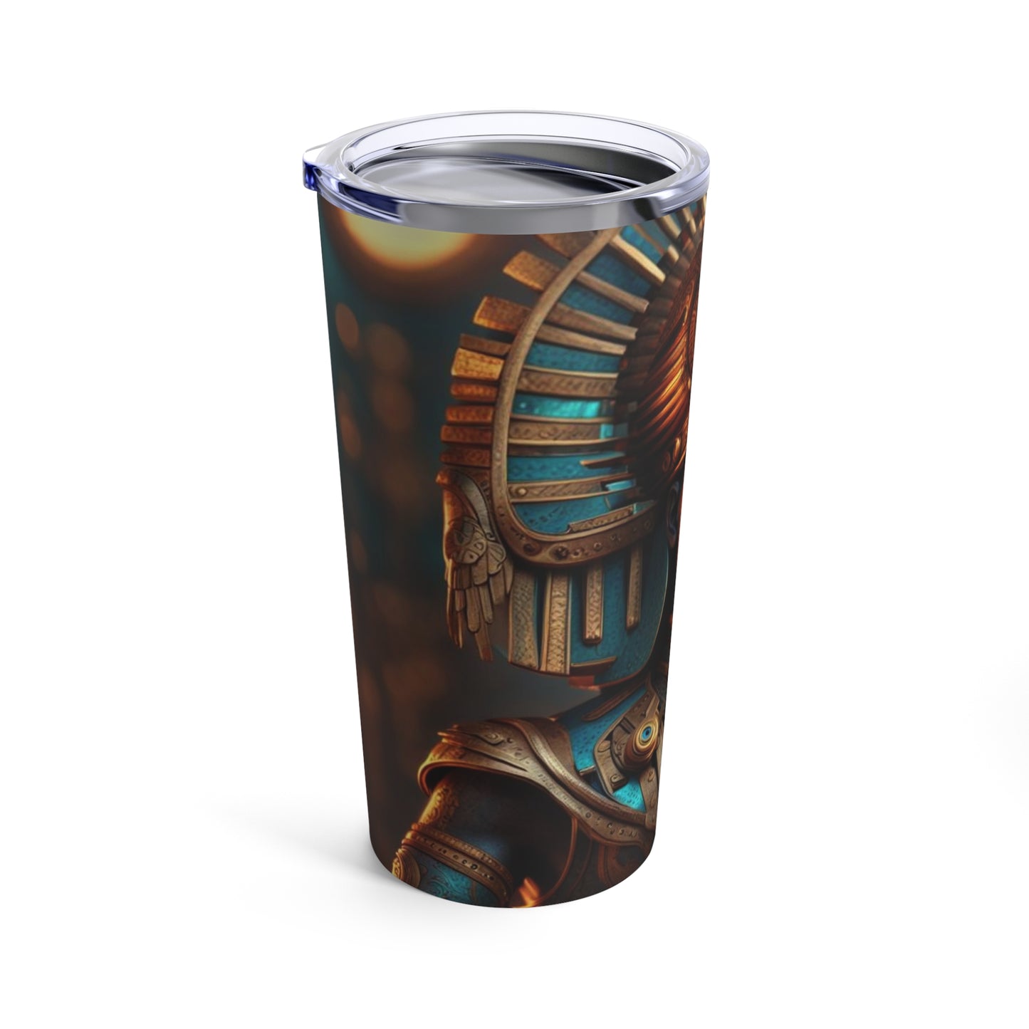 Steampunk Egyptian God Horus NFT Art Tumbler 20oz