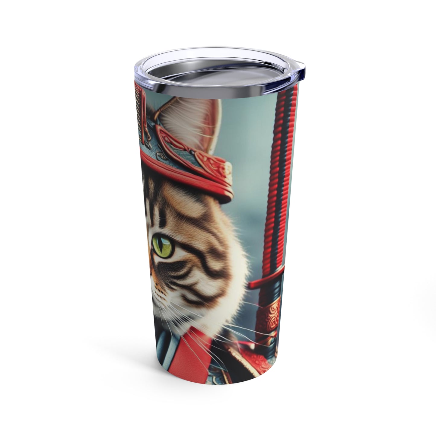 The Samurai Cat Profession NFT Art Tumbler 20oz