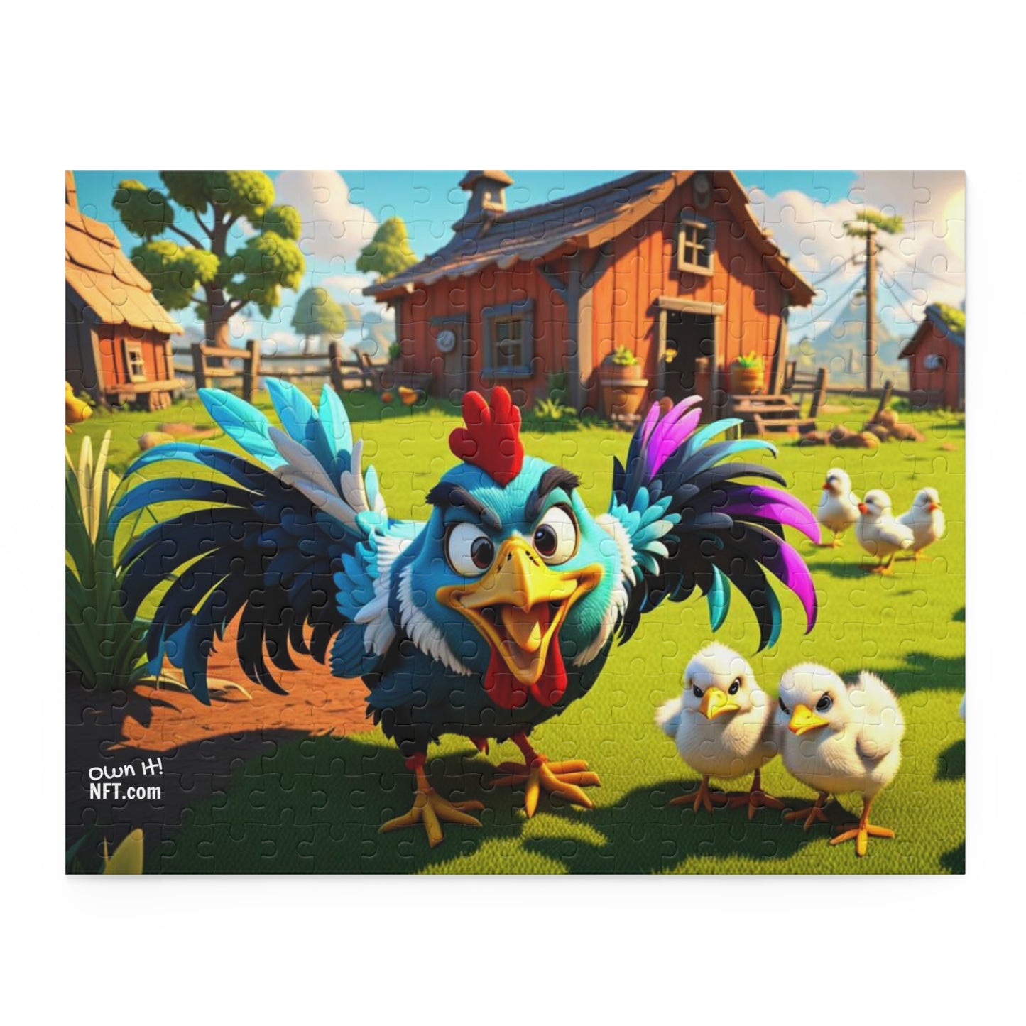 The Chicken Coop Everything Else Art Collection Puzzle (120, 252, 500-Piece)