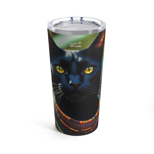 The African Chief Cat Profession NFT Art Tumbler 20oz