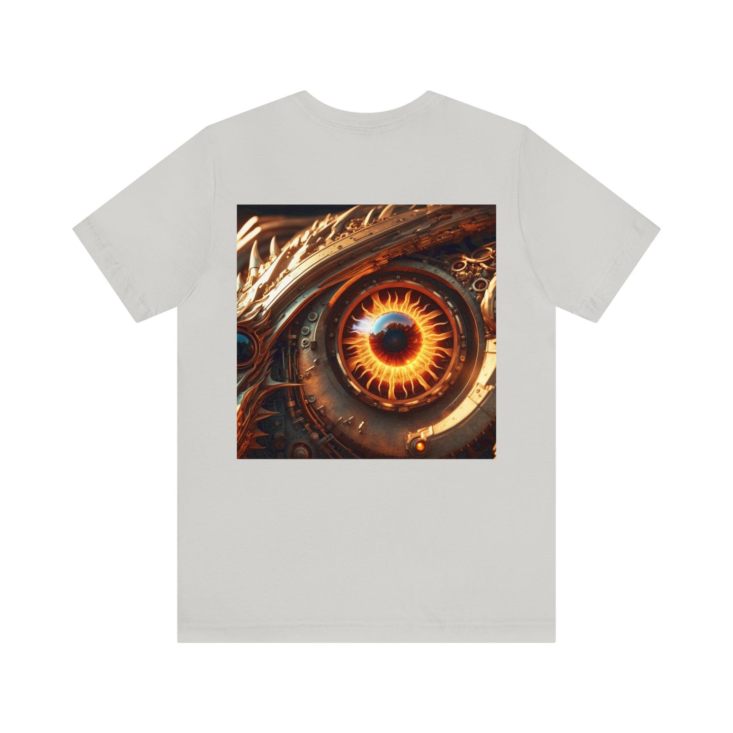 Steampunk Dragon's Eye NFT Unisex Jersey Short Sleeve Tee T-Shirt