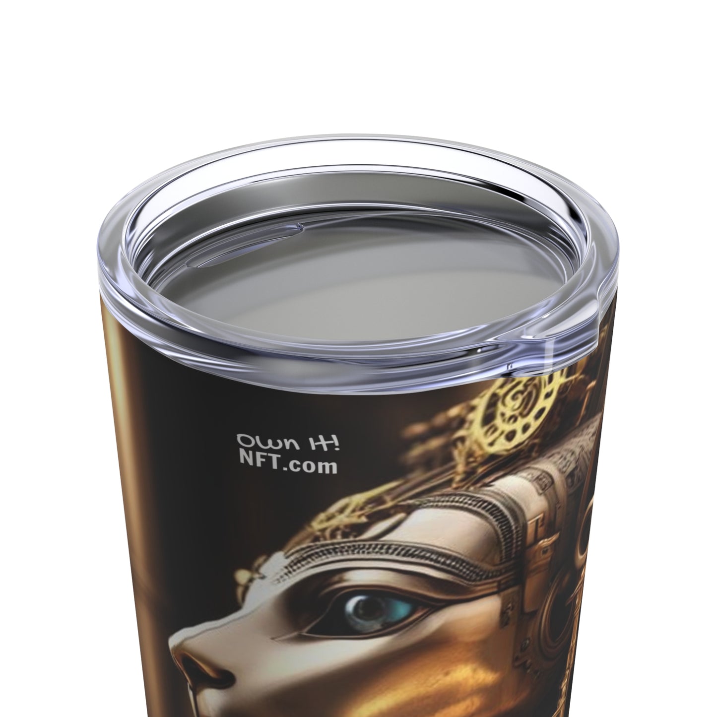 Steampunk Sphinx NFT Art Tumbler 20oz