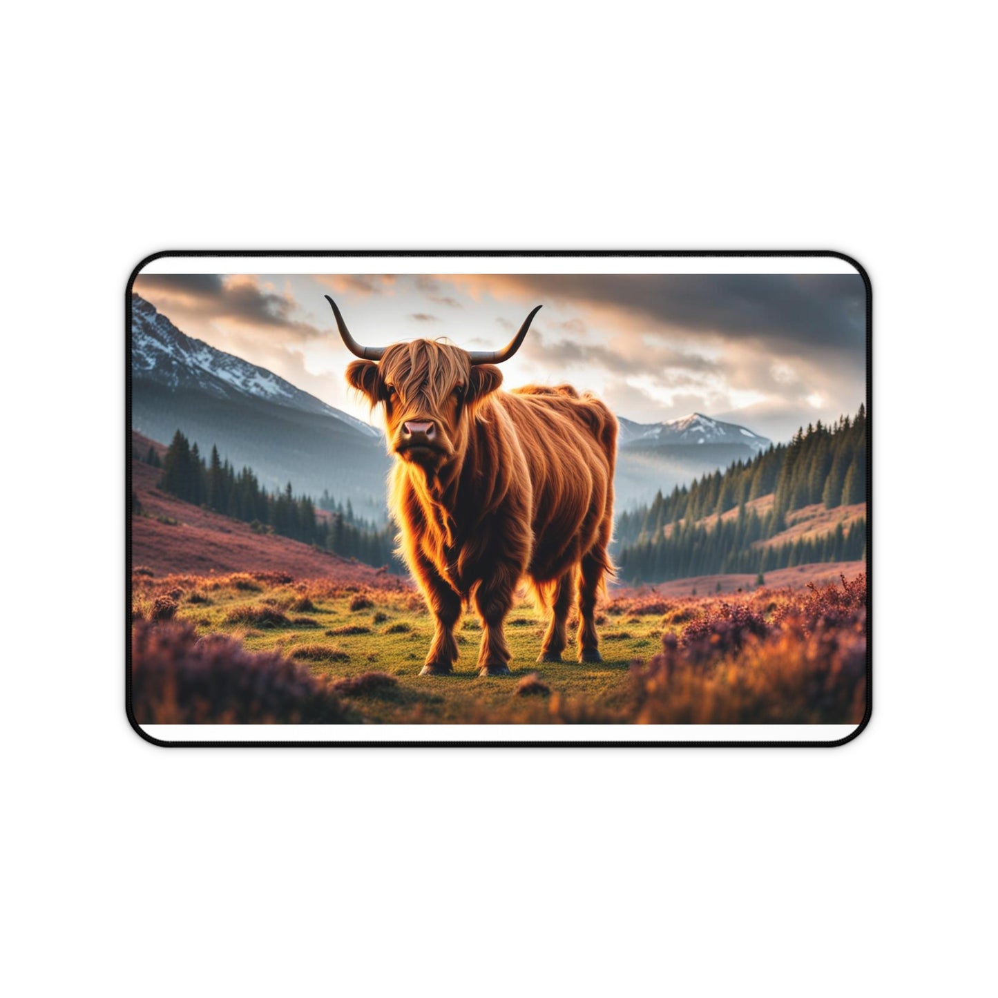 Highland Cow Desk Mat