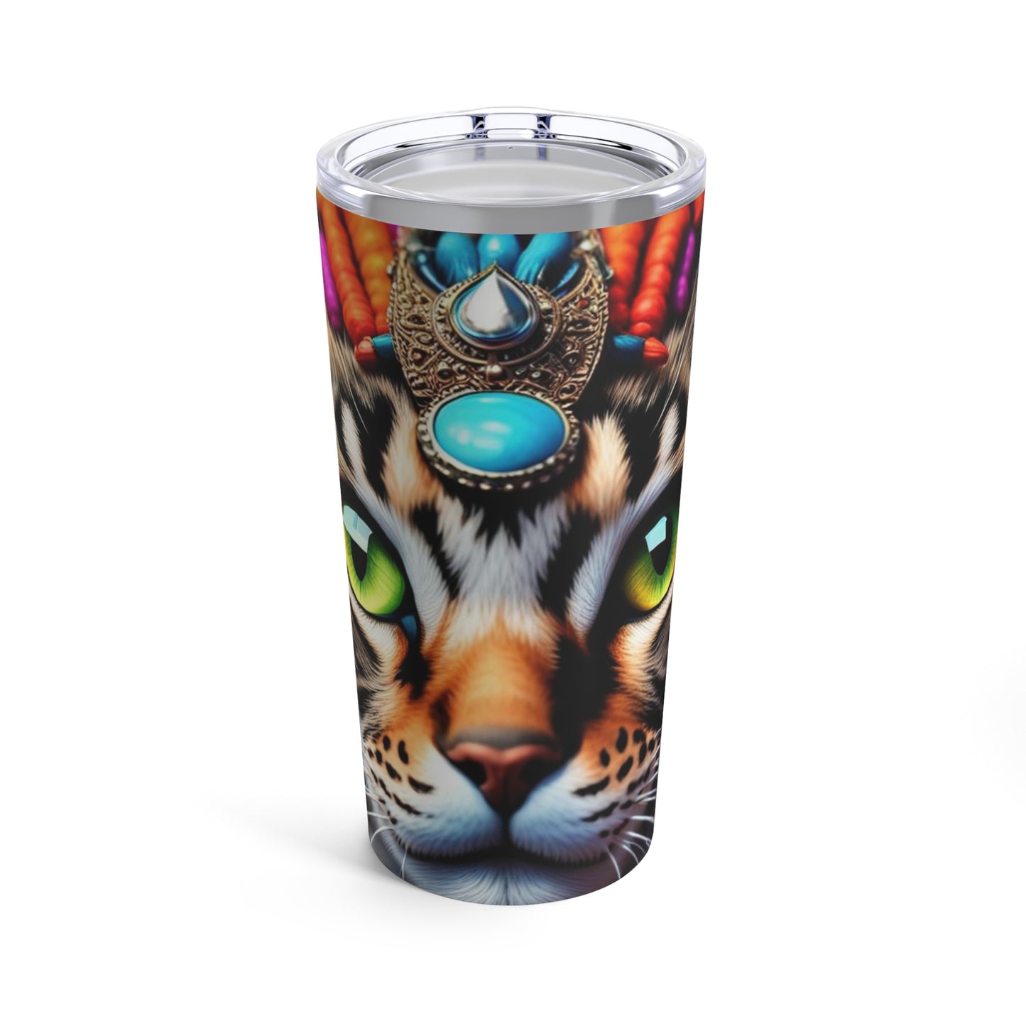 The India Princess Cat Profession NFT Art Tumbler 20oz