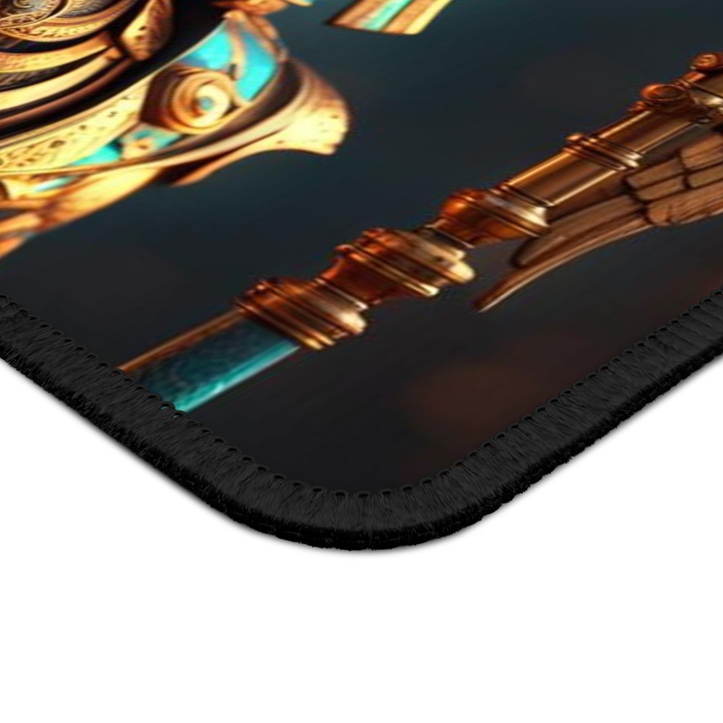 Steampunk Egyptian God Horus NFT Art Gaming Mouse Pad