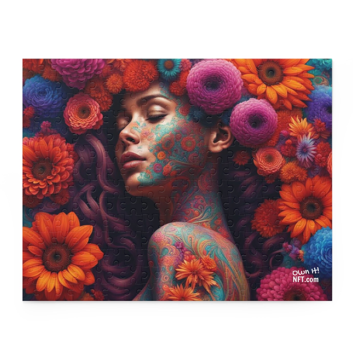 The Flower Girl Everything Else Art Collection Puzzle (120, 252, 500-Piece)