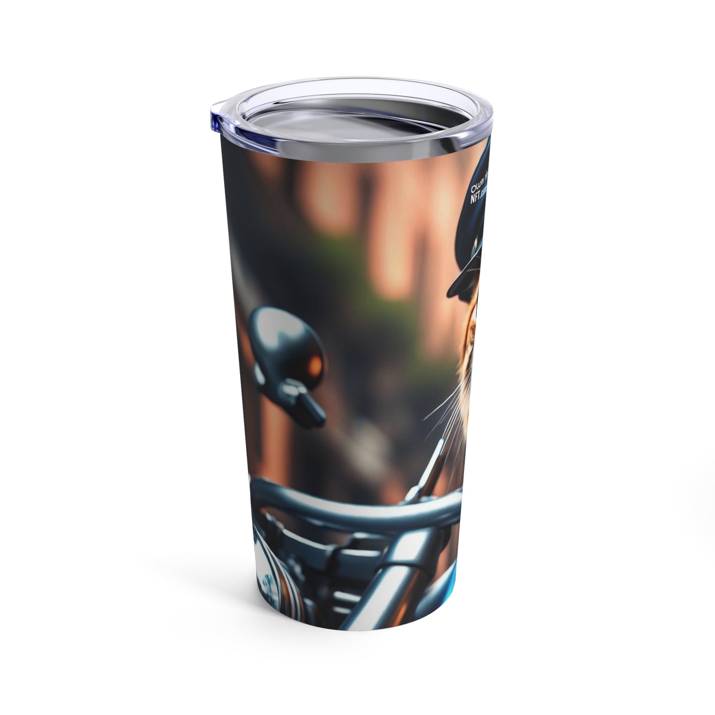 The Police Officer Cat Profession NFT Art Tumbler 20oz