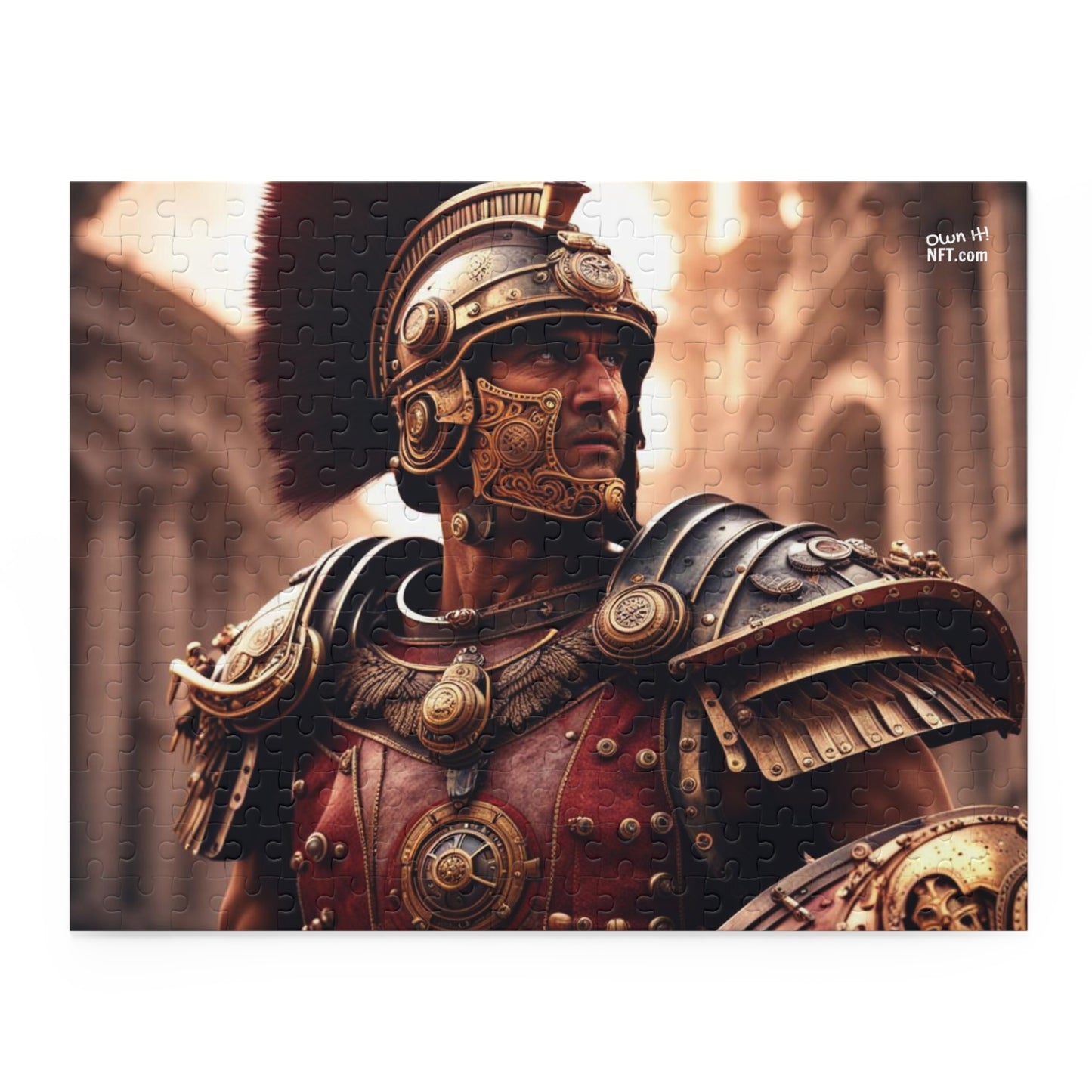 Steampunk Legionary NFT Art Collection Puzzle (120, 252, 500-Piece)