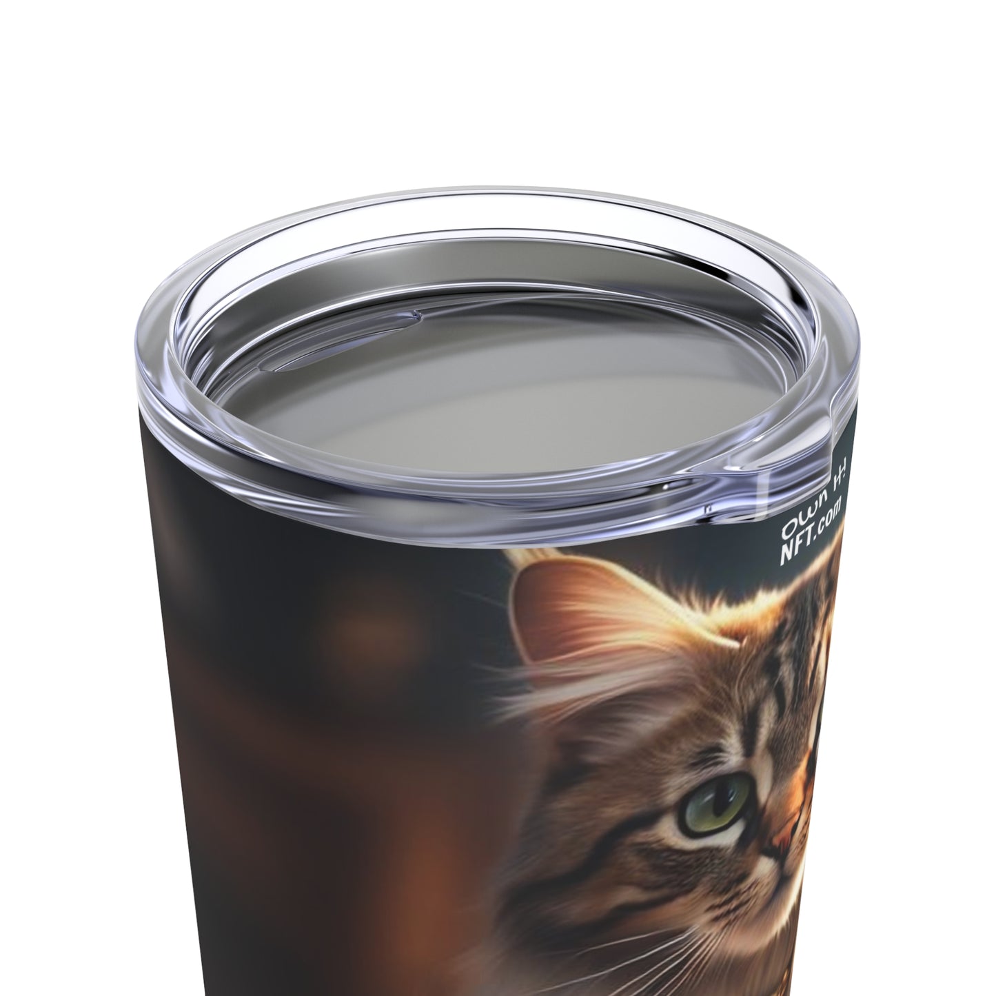 The Angel of Nine Lives Cat Profession NFT Art Tumbler 20oz