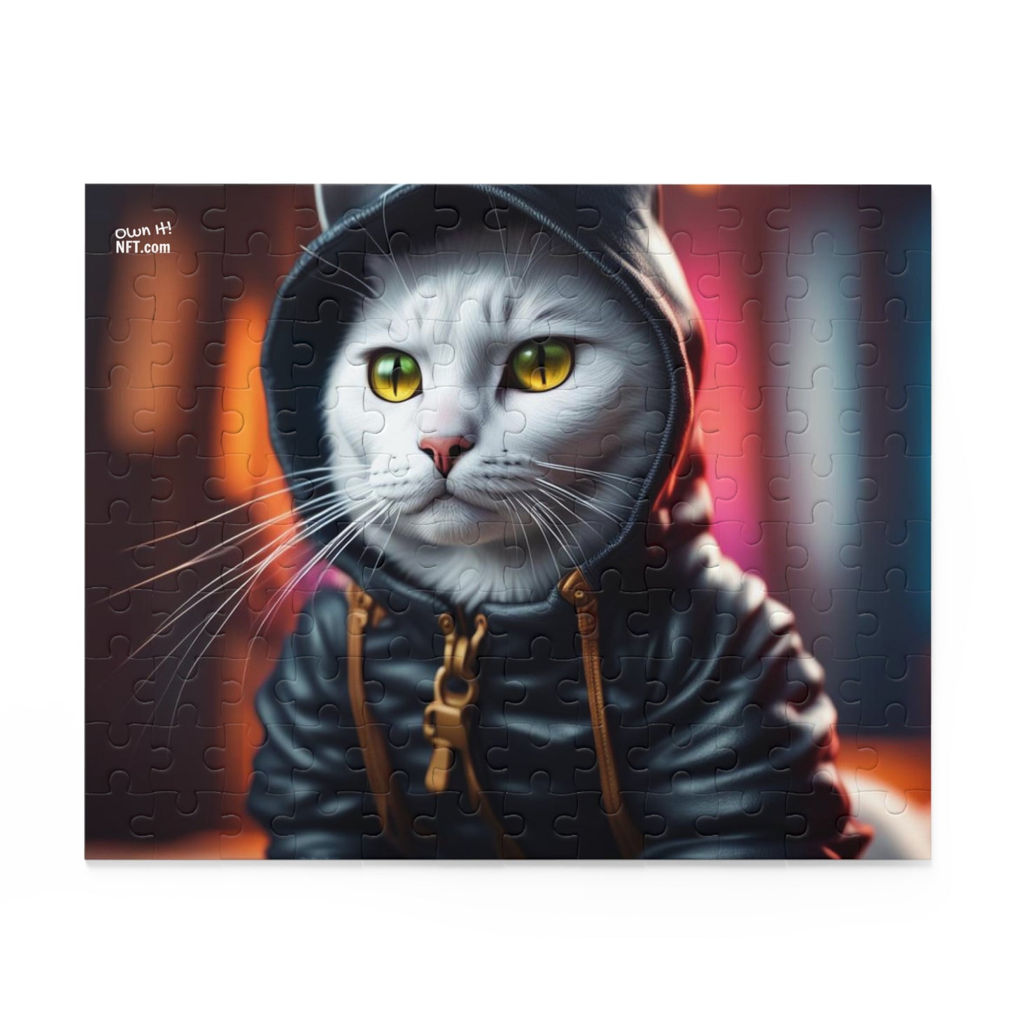 Inner City Cat Profession NFT Art Collection Puzzle (120, 252, 500-Piece)