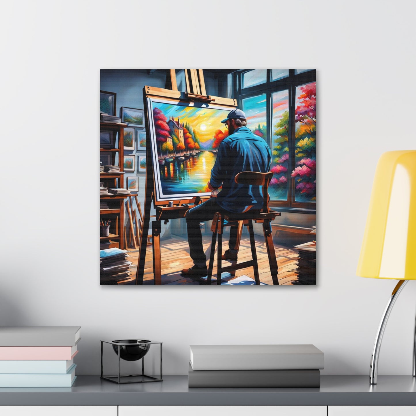 Fan Inspired Arthur The Artist NFT Art Canvas Gallery Wraps