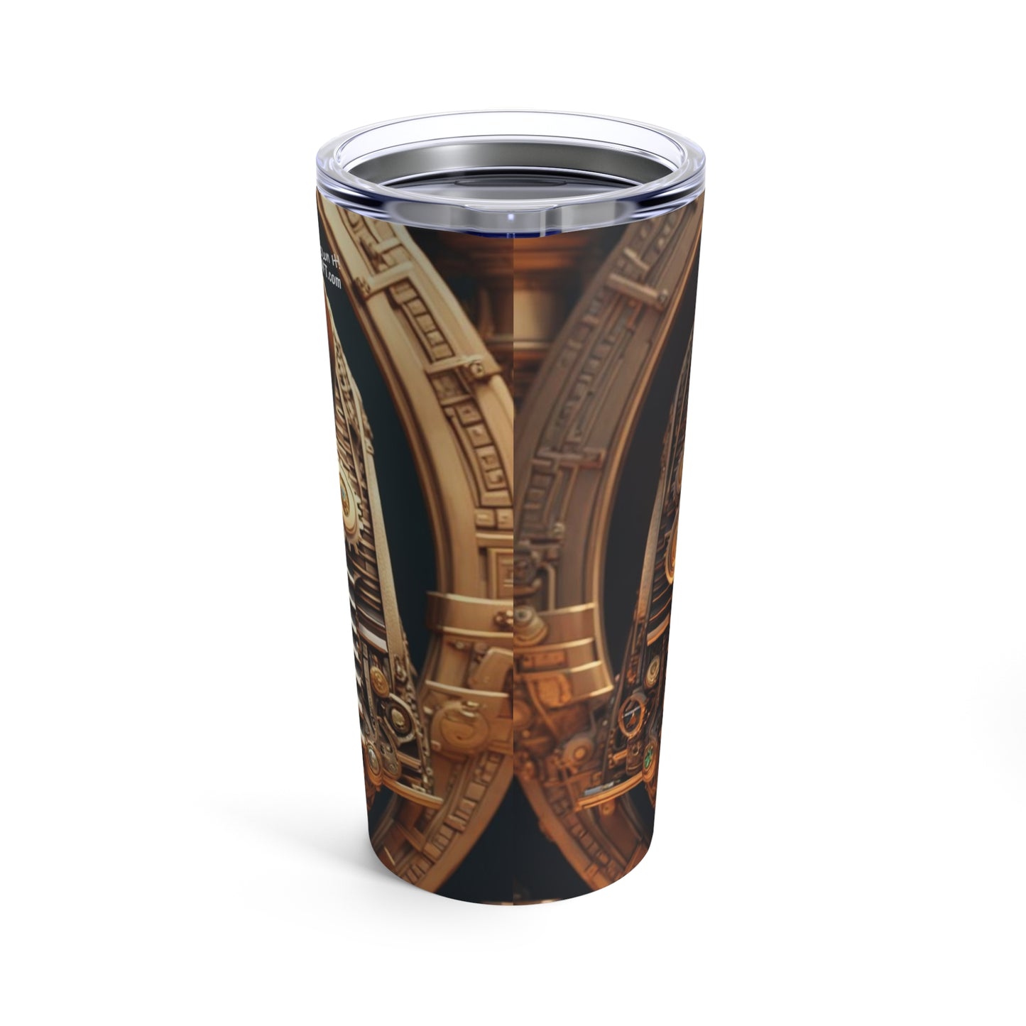 Steampunk Lioness NFT Art Tumbler 20oz