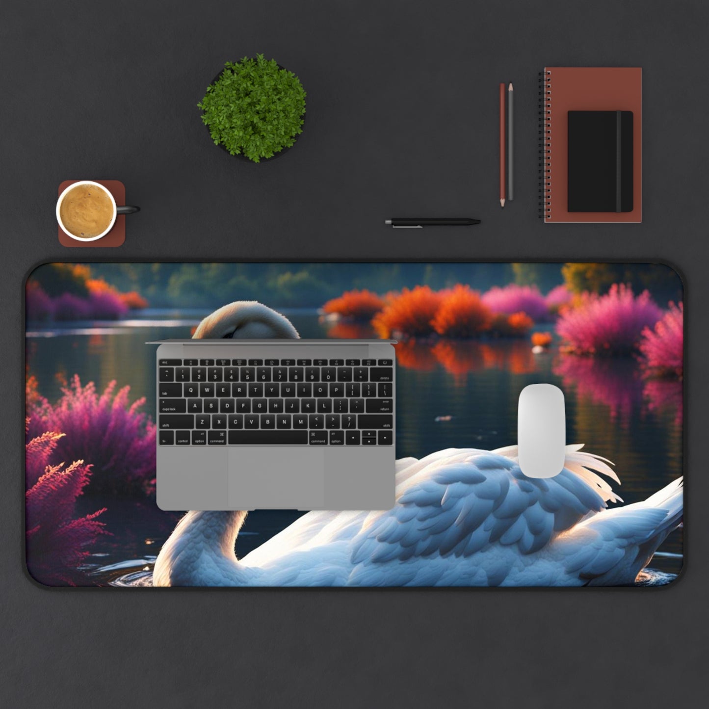 Swan Desk Mat