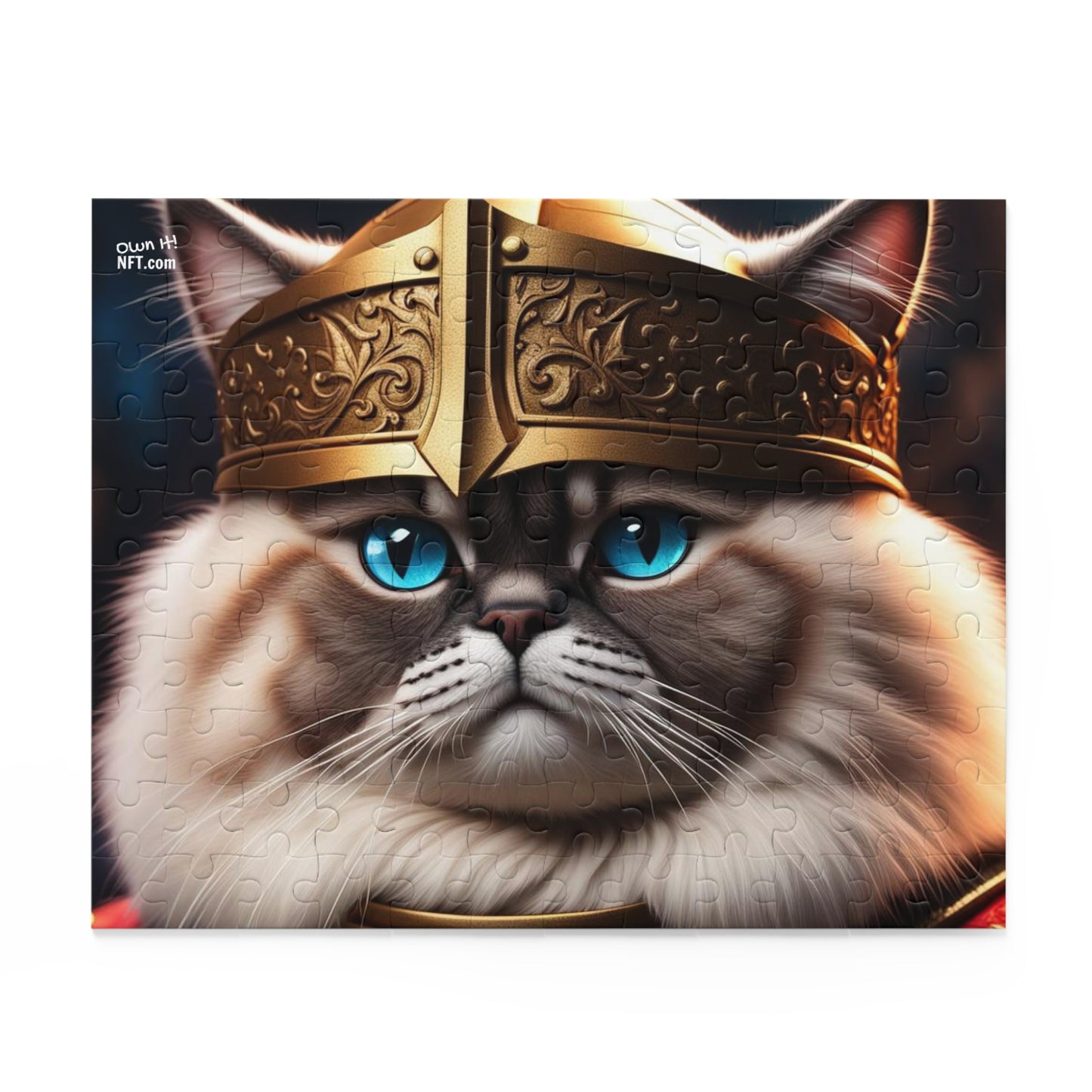 The King of Cats Profession NFT Art Collection Puzzle (120, 252, 500-Piece)