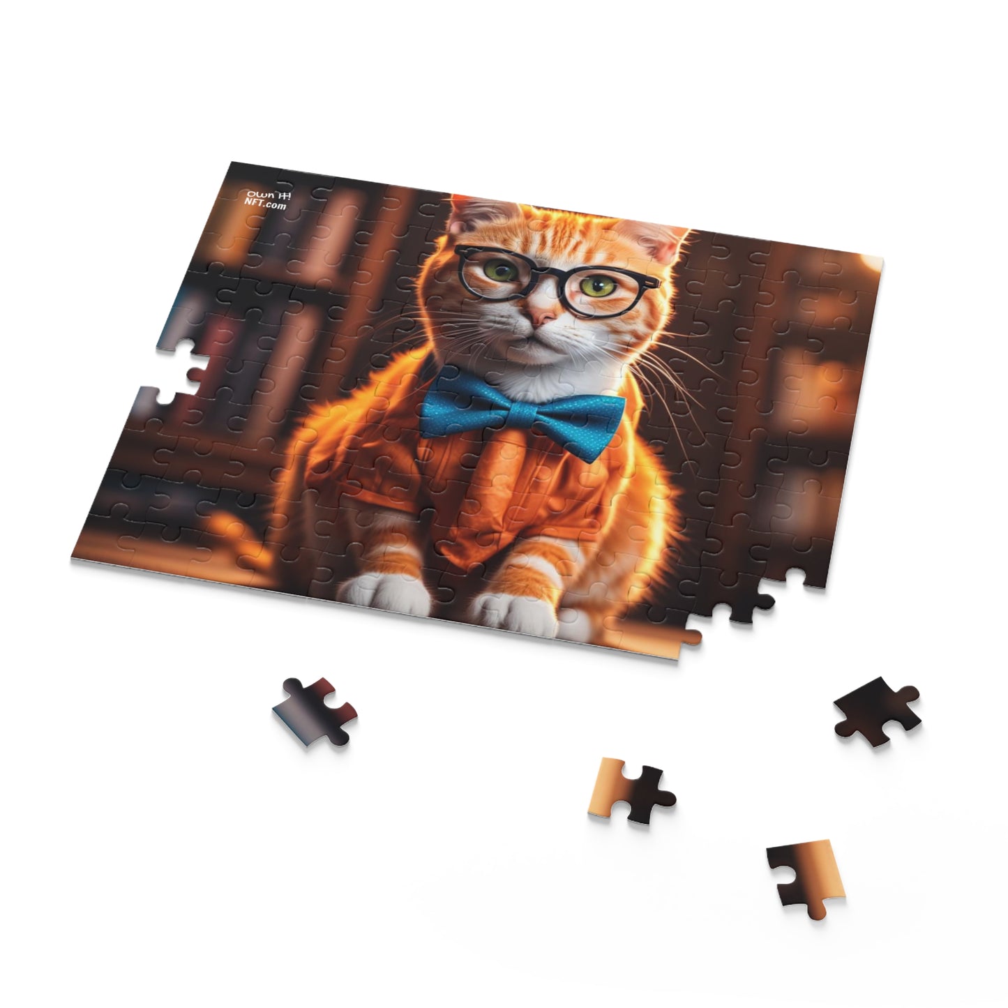 Information Technology Cat Profession NFT Art Collection Puzzle (120, 252, 500-Piece)