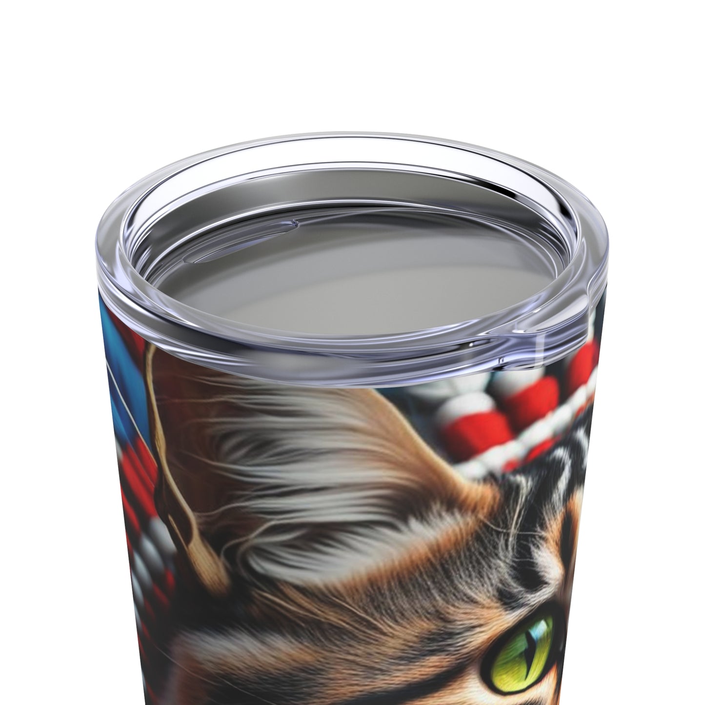 The American Indian Chief Cat Profession NFT Art Tumbler 20oz