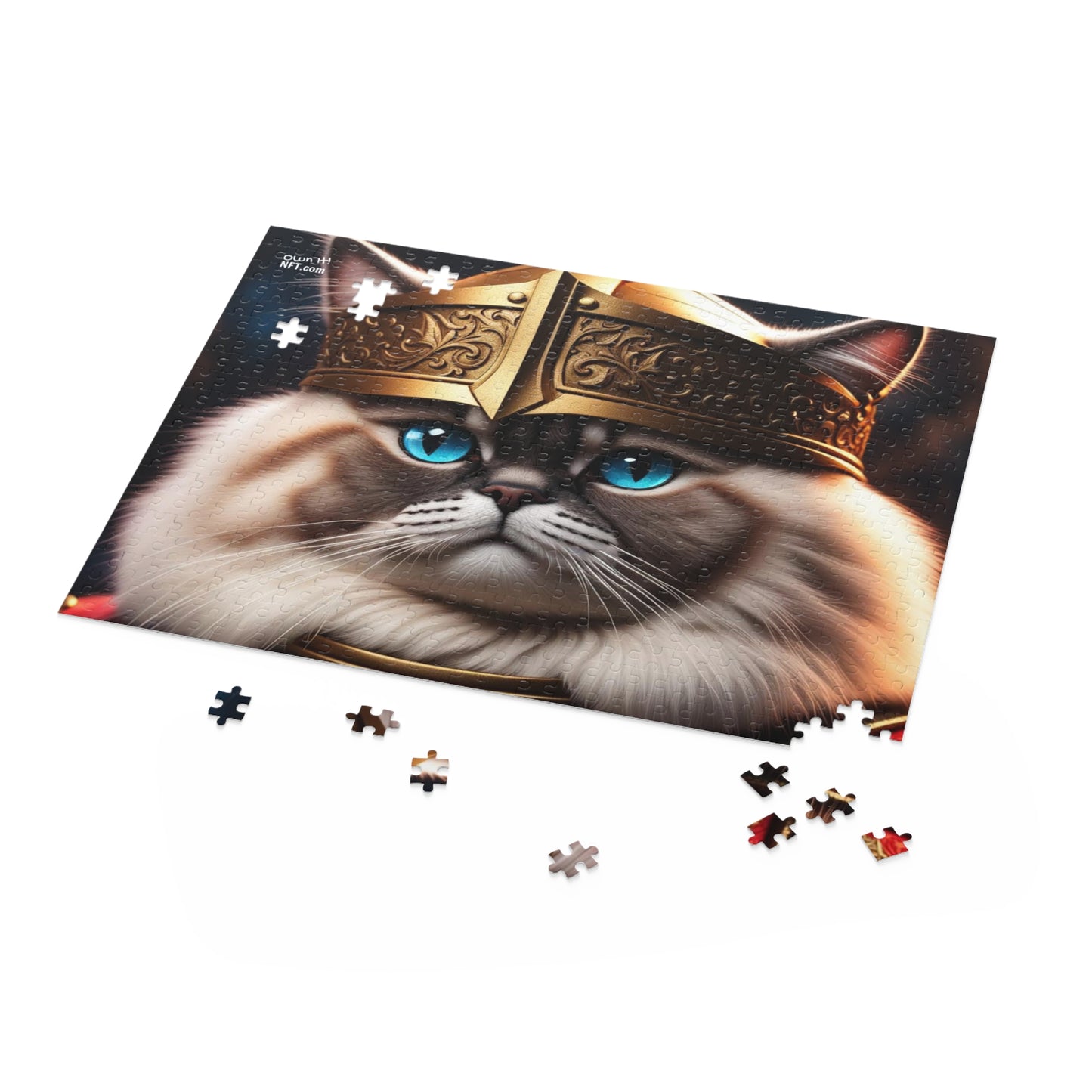 The King of Cats Profession NFT Art Collection Puzzle (120, 252, 500-Piece)