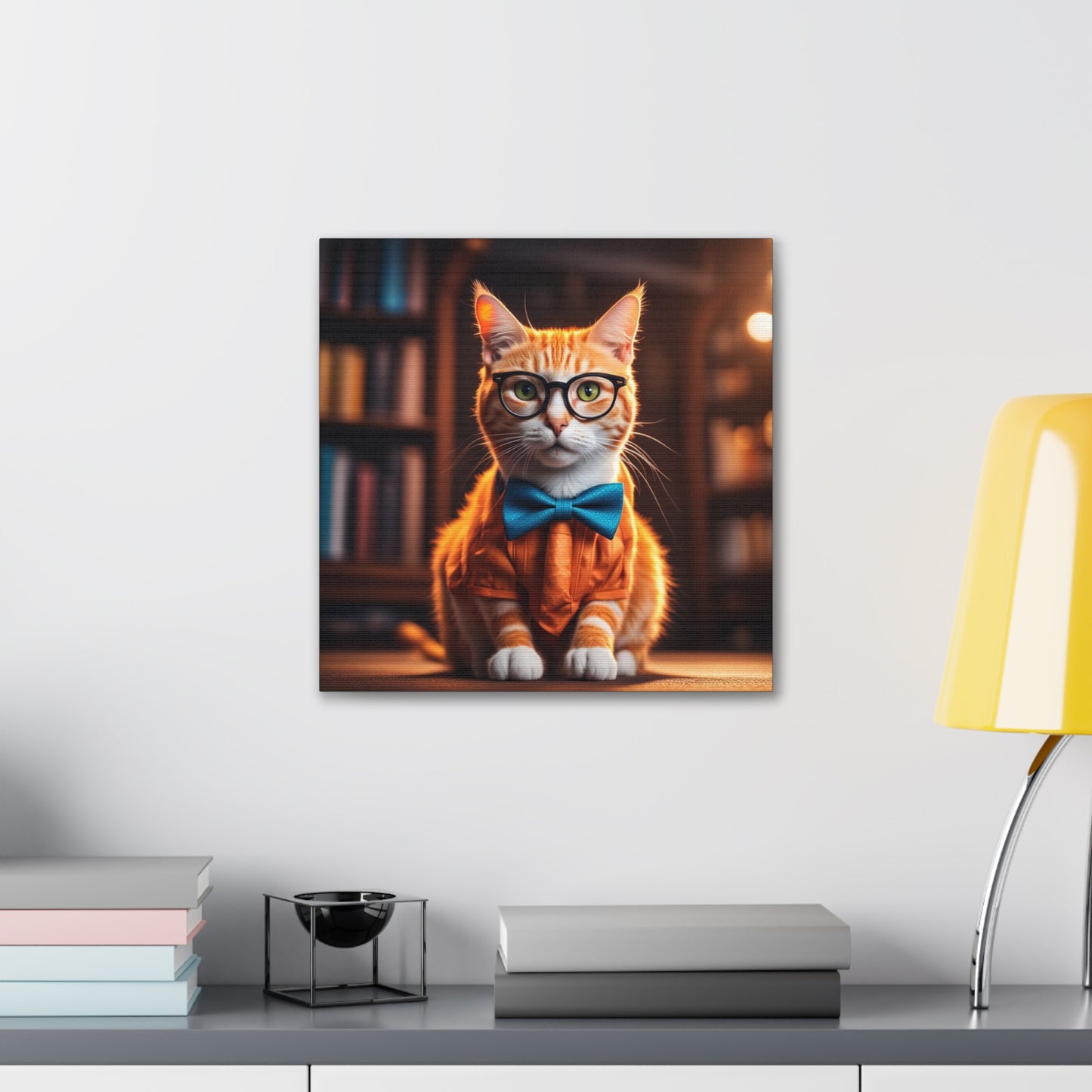 The Information Technology Cat Profession NFT Art Canvas Gallery Wraps