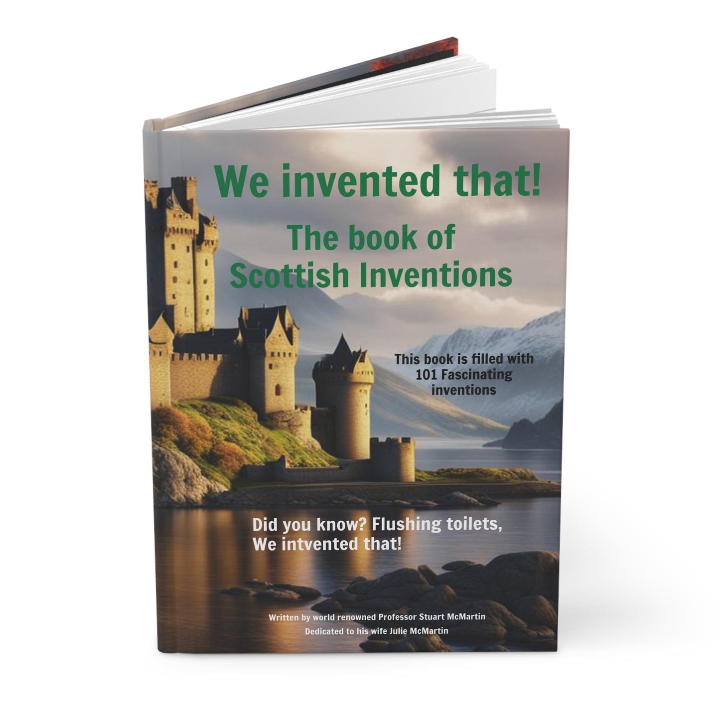 Novelty Gag Gift - We Invented That! Hardcover Journal Matte