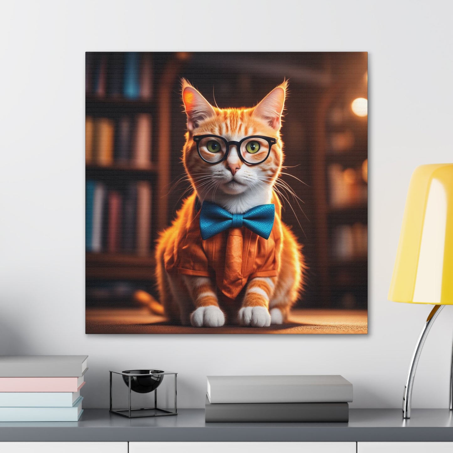 The Information Technology Cat Profession NFT Art Canvas Gallery Wraps