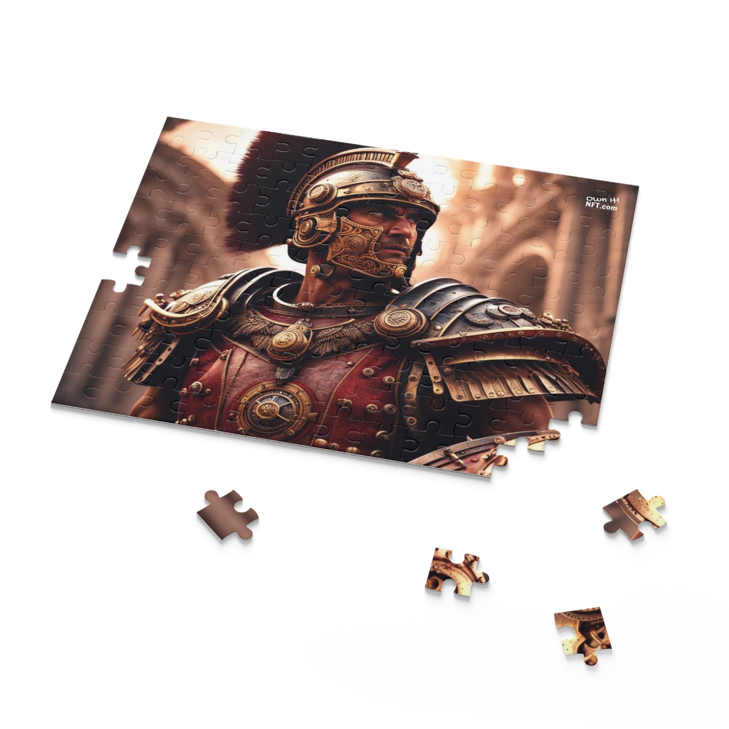 Steampunk Legionary NFT Art Collection Puzzle (120, 252, 500-Piece)