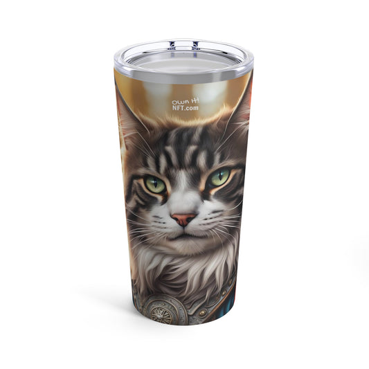 The Viking Cat Profession NFT Art Tumbler 20oz