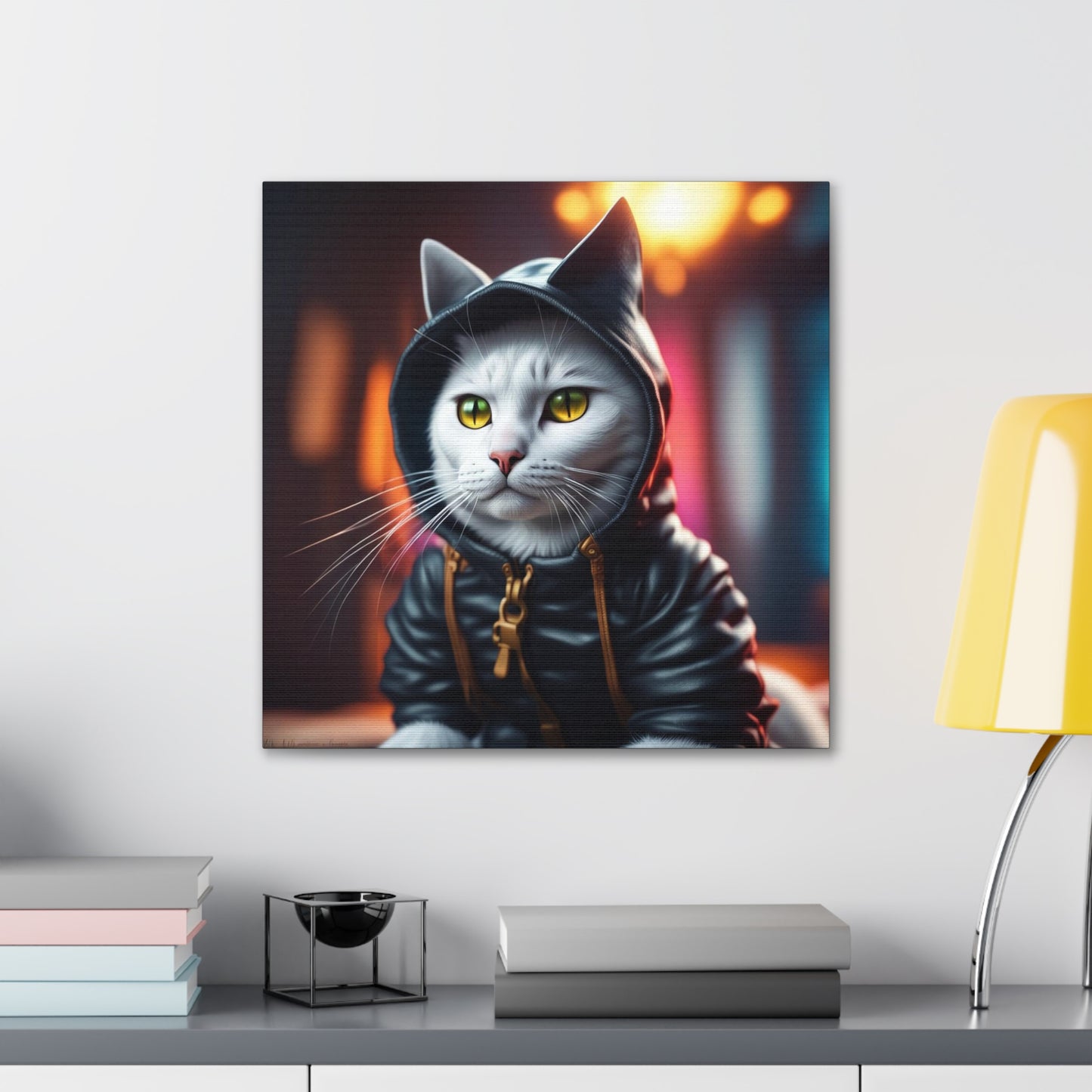 The Inner City Cat Profession NFT Art Canvas Gallery Wraps