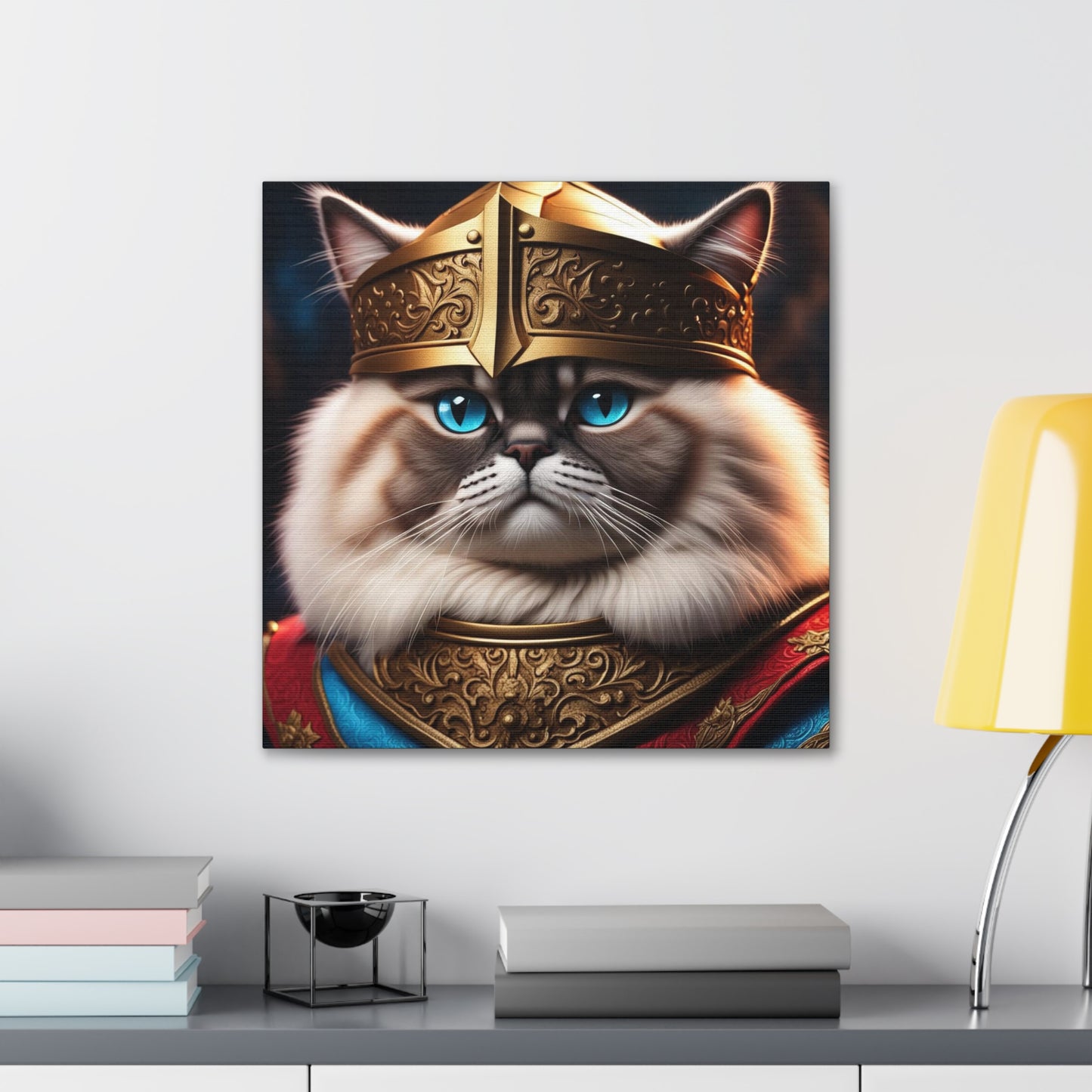 The King of the Cats Profession NFT Art Canvas Gallery Wraps