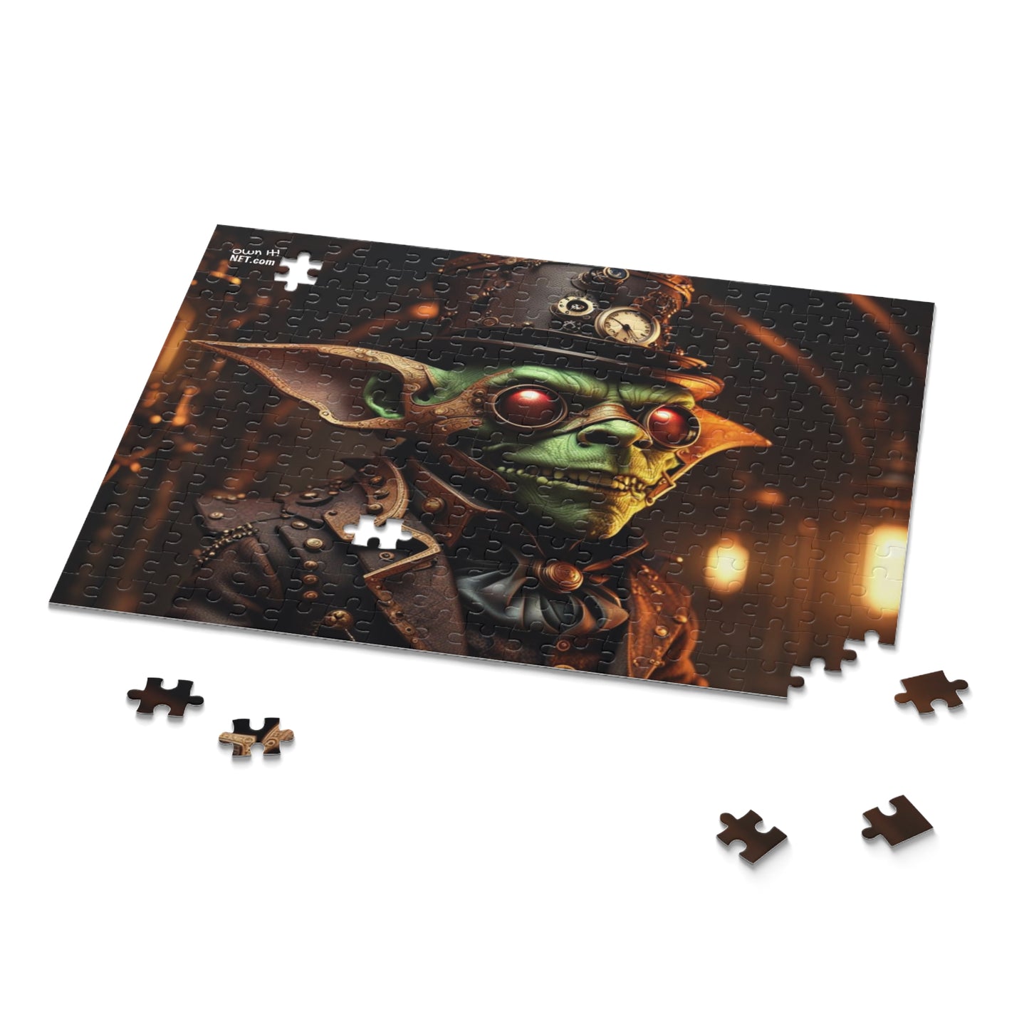 Steampunk Goblin NFT Art Collection Puzzle (120, 252, 500-Piece)