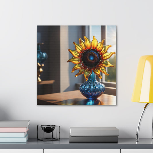 The "Sunshine Flower" Canvas Gallery Wrap from the Everything Else Collection