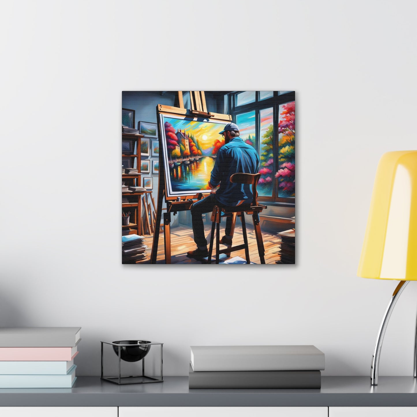 Fan Inspired Arthur The Artist NFT Art Canvas Gallery Wraps