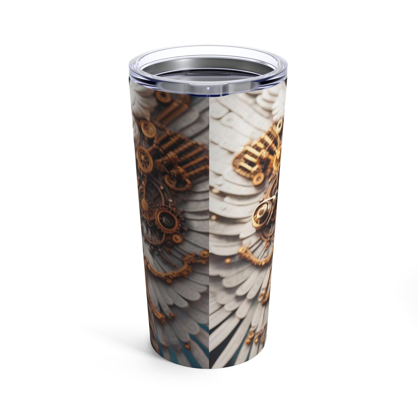 Steampunk Angel NFT Art Tumbler 20oz