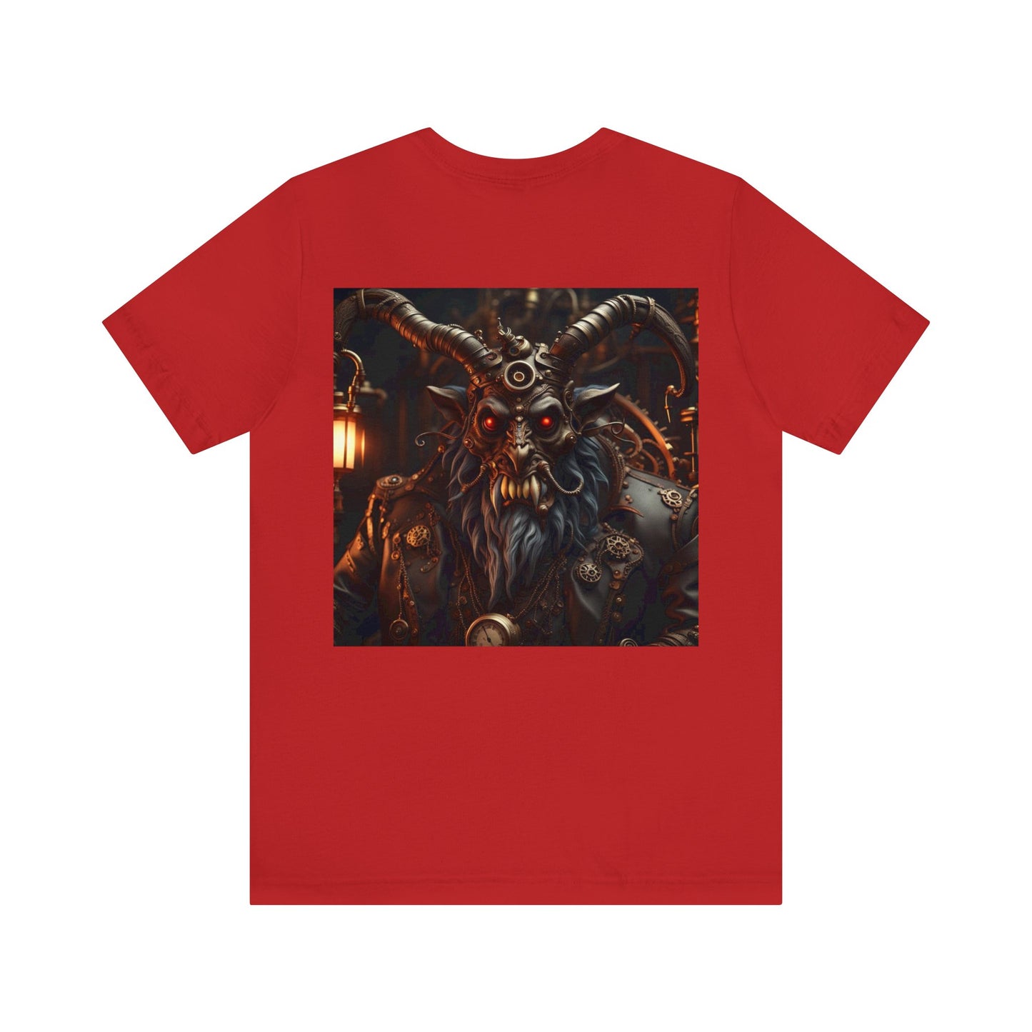 Steampunk Krampus NFT Unisex Jersey Short Sleeve Tee T-Shirt