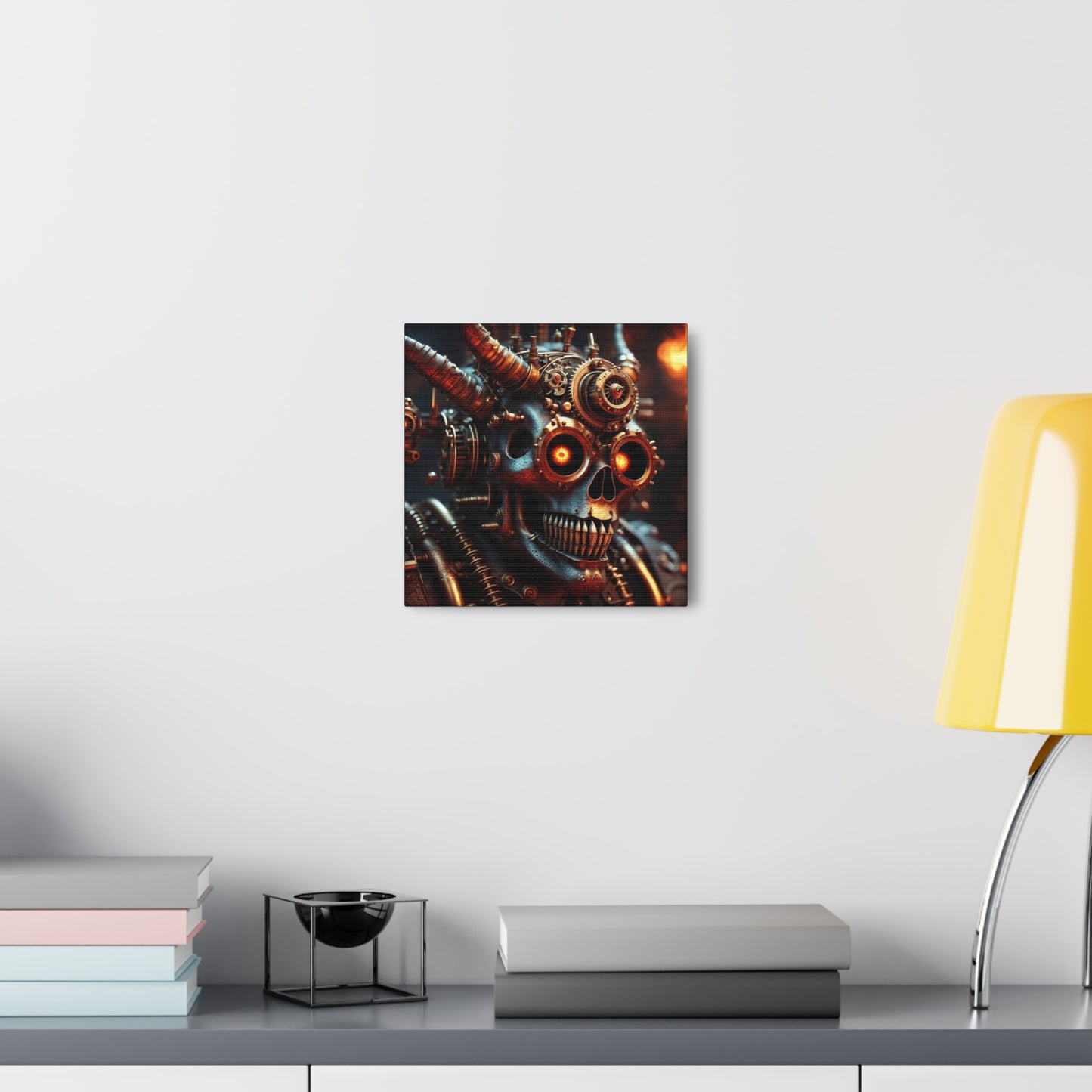 Steampunk Devil NFT Art Canvas Gallery Wraps