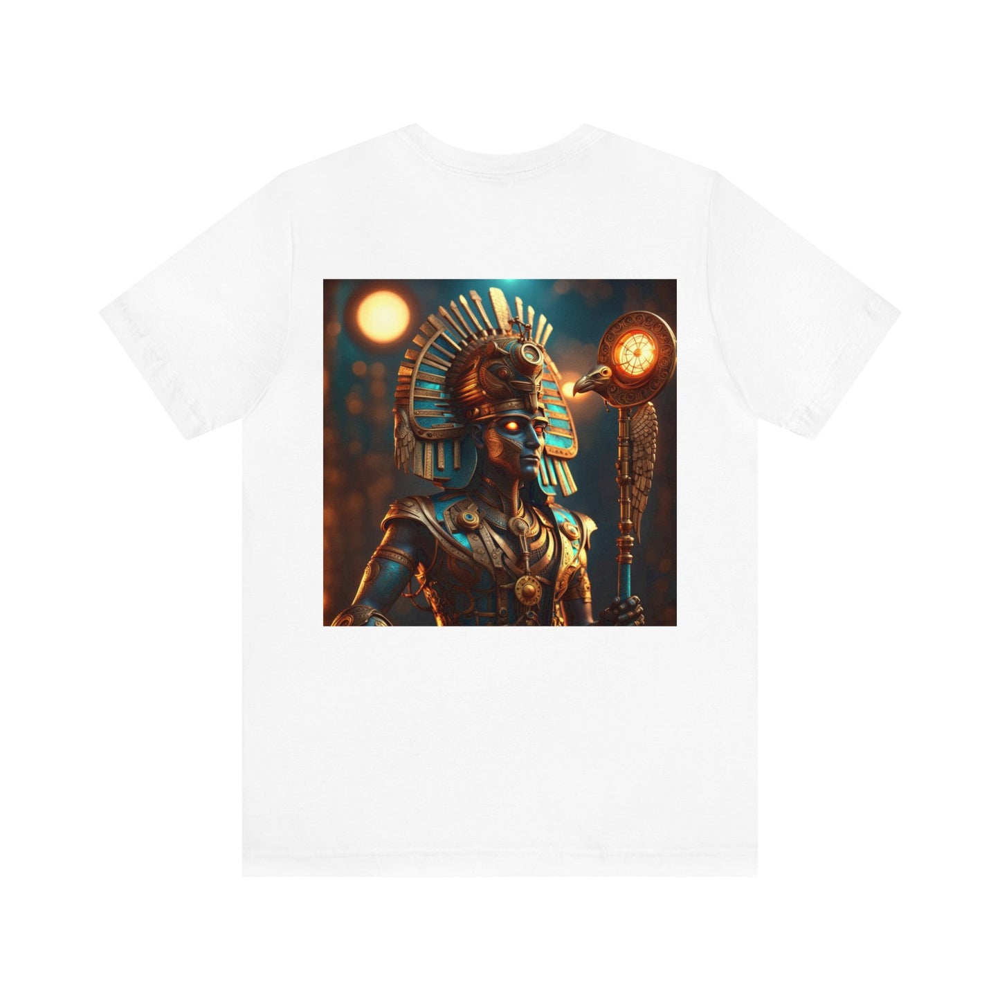 Steampunk Egyptian God Horus NFT Unisex Jersey Short Sleeve Tee T-Shirt