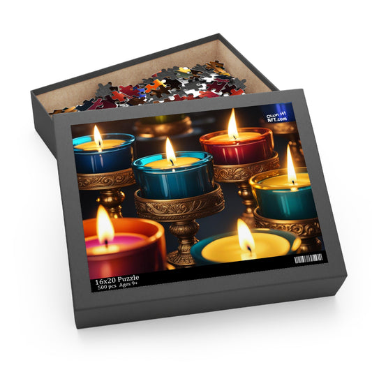 The Candles Everything Else Art Collection Puzzle (120, 252, 500-Piece)