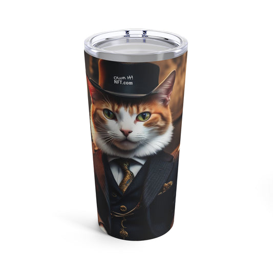 The Mafia Boss Cat Profession NFT Art Tumbler 20oz