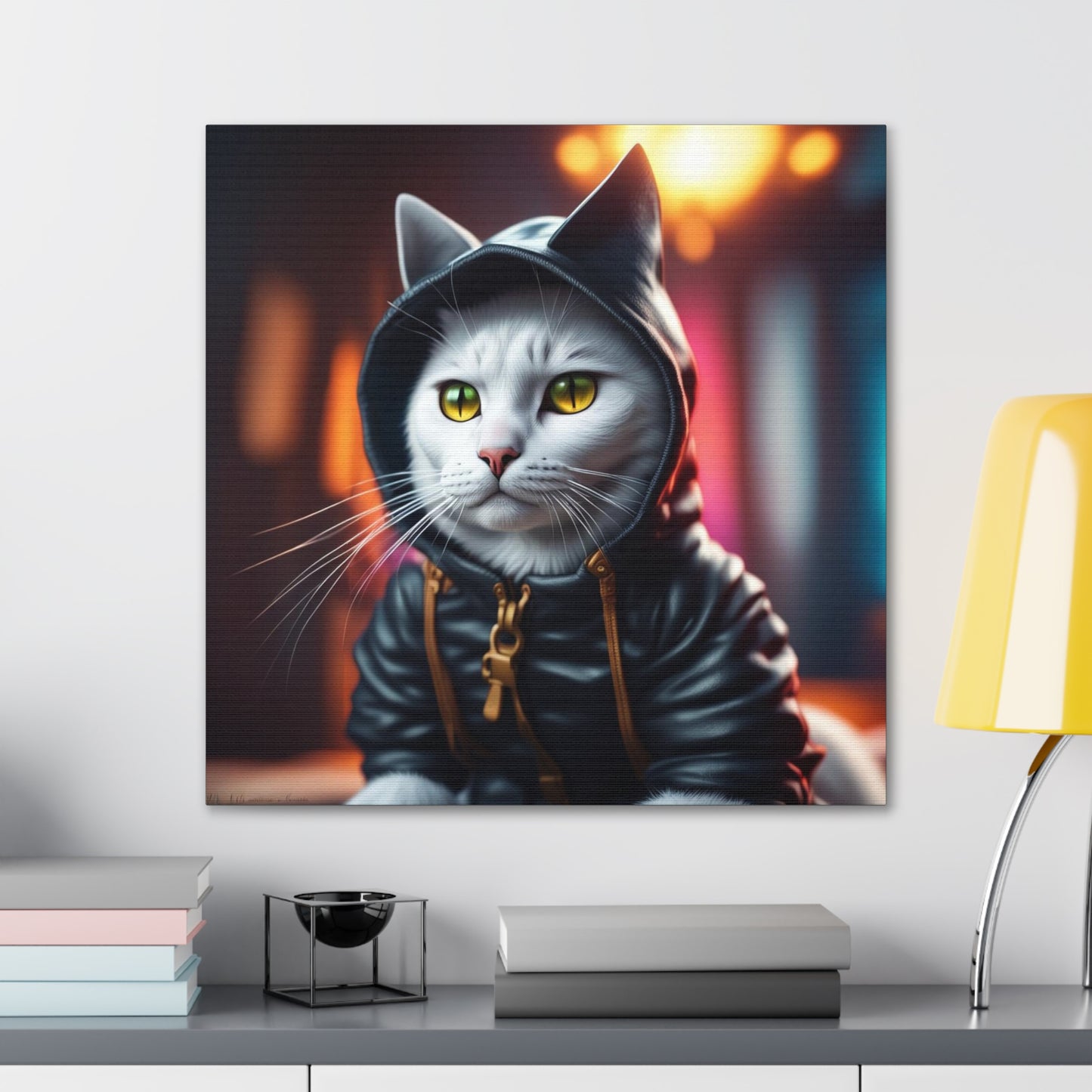 The Inner City Cat Profession NFT Art Canvas Gallery Wraps