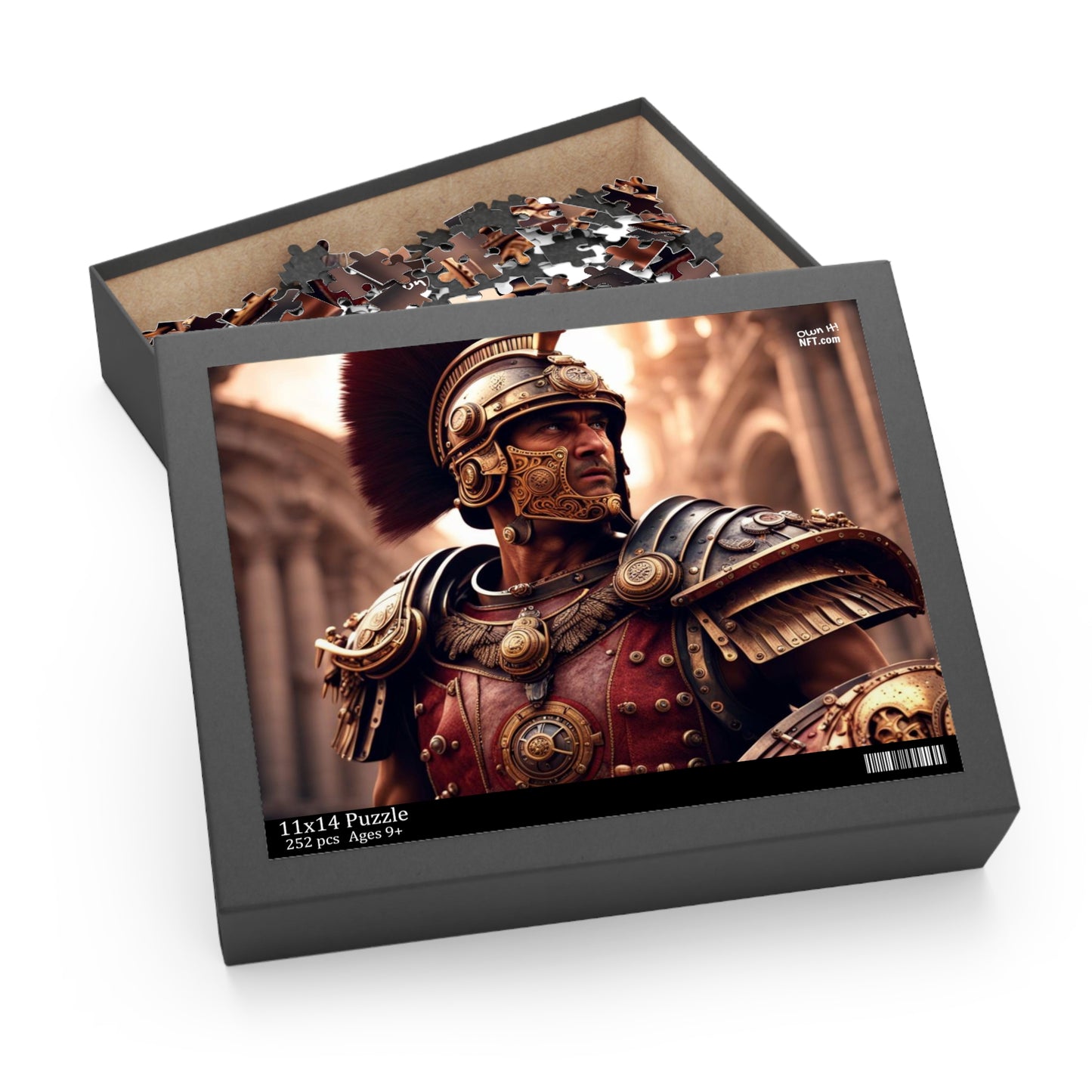 Steampunk Legionary NFT Art Collection Puzzle (120, 252, 500-Piece)