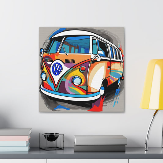 The VW Bus Canvas Gallery Wrap from the Everything Else Collection