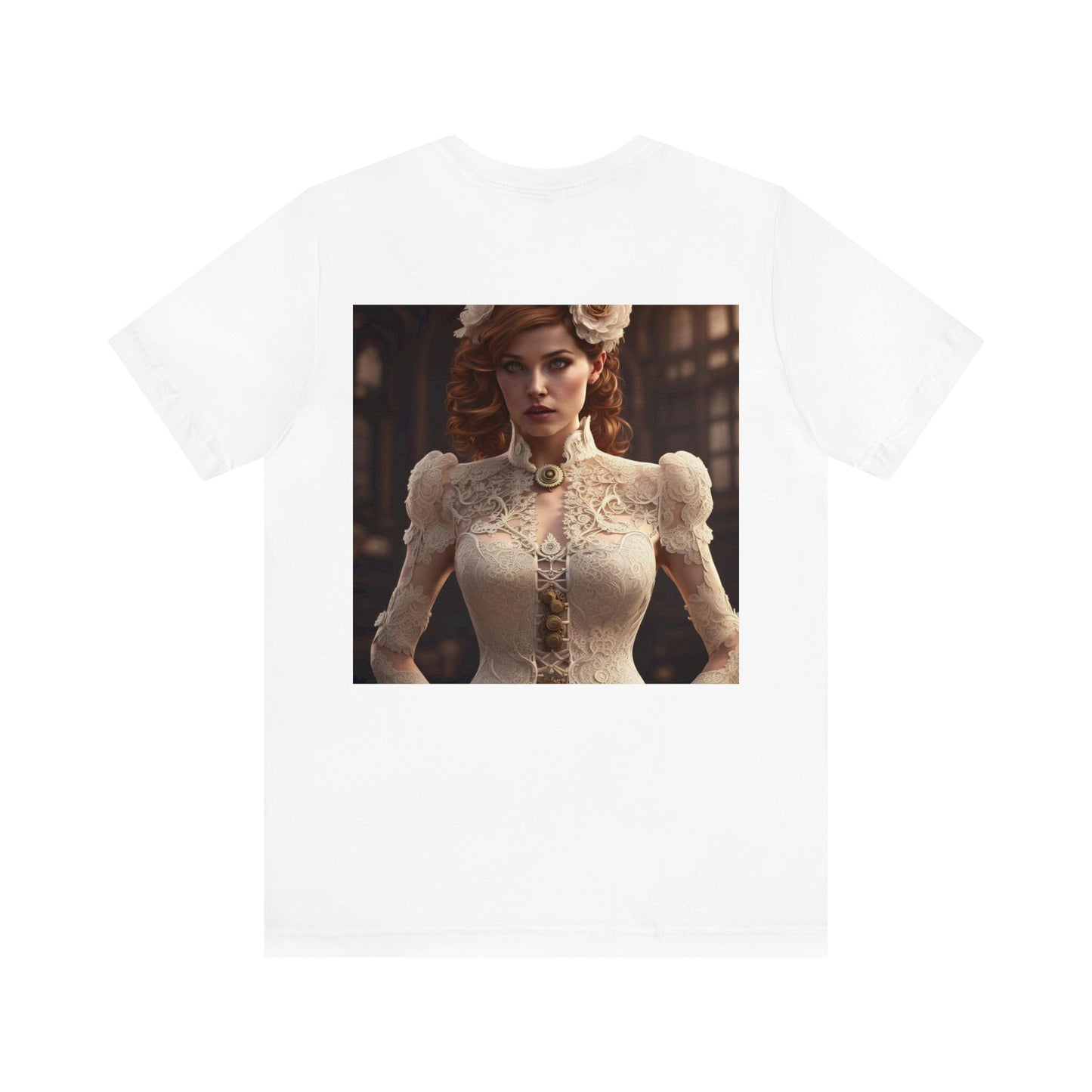 Steampunk Wedding Dress NFT Unisex Jersey Short Sleeve Tee T-Shirt