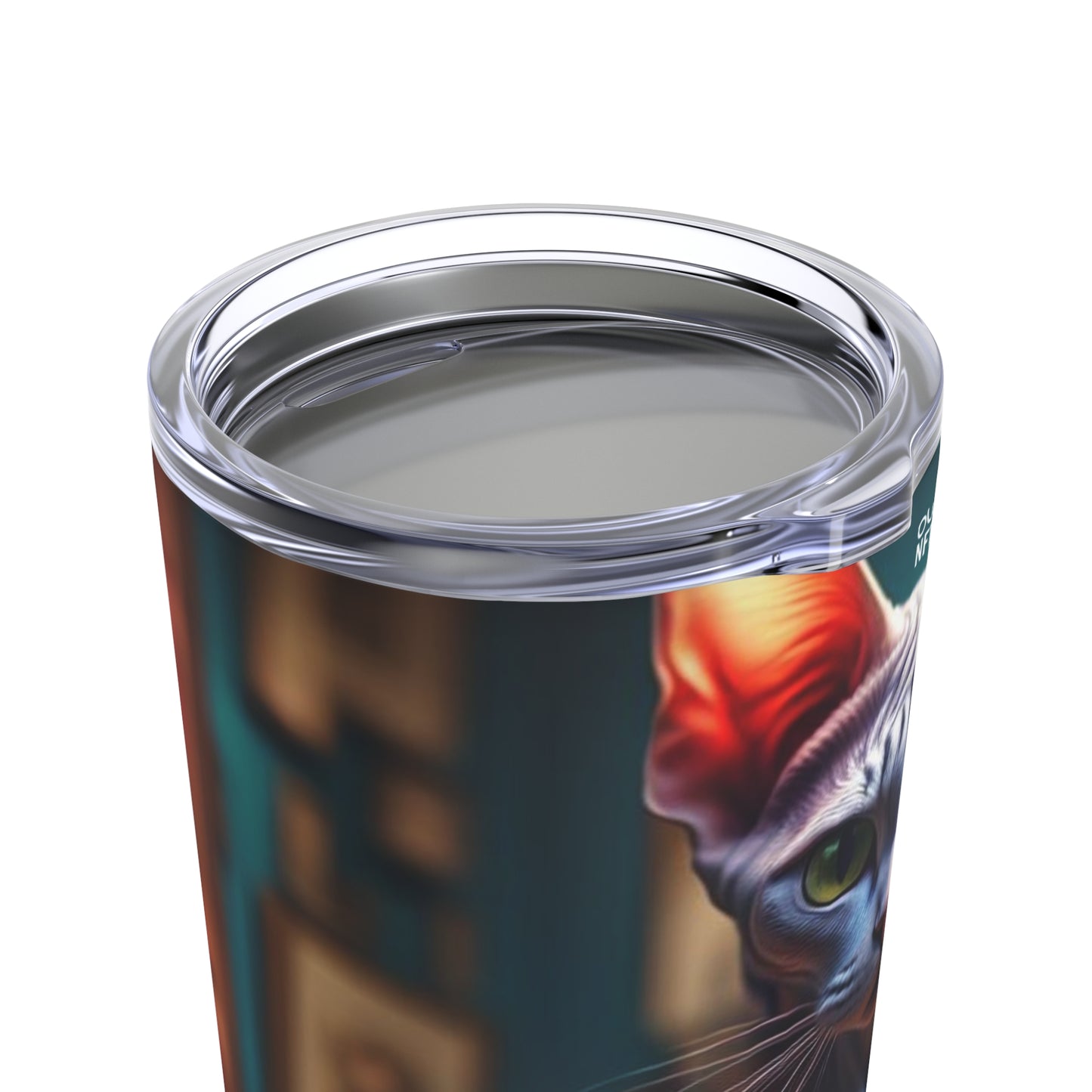 The Artist Cat Profession NFT Art Tumbler 20oz