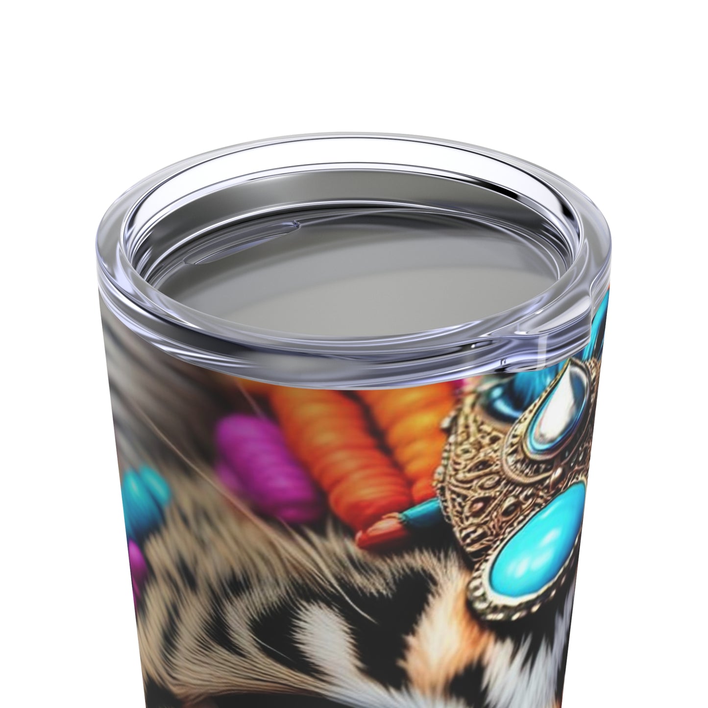 The India Princess Cat Profession NFT Art Tumbler 20oz