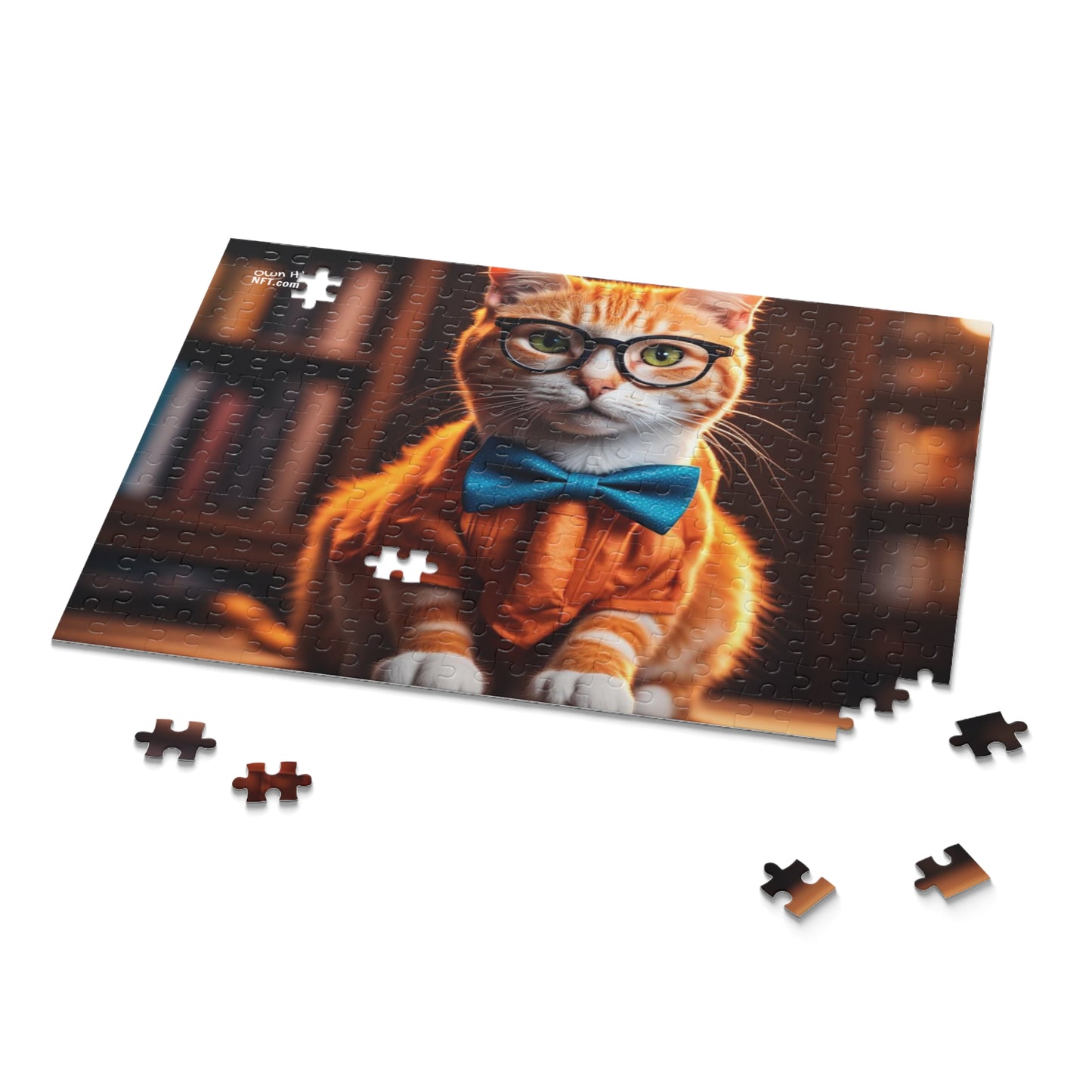 Information Technology Cat Profession NFT Art Collection Puzzle (120, 252, 500-Piece)