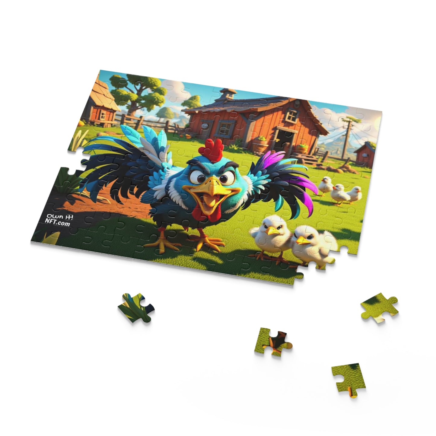 The Chicken Coop Everything Else Art Collection Puzzle (120, 252, 500-Piece)