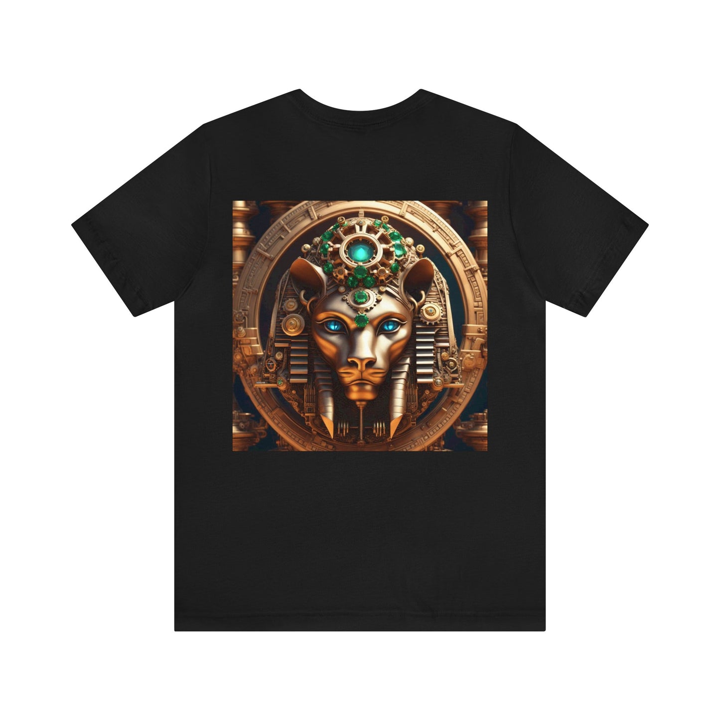 Steampunk Lioness NFT Unisex Jersey Short Sleeve Tee T-Shirt