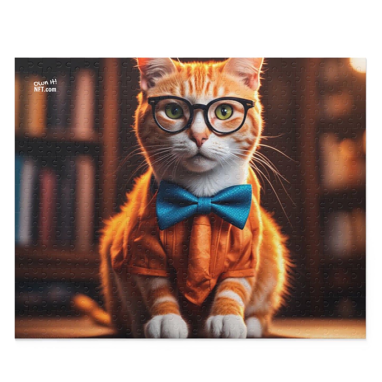 Information Technology Cat Profession NFT Art Collection Puzzle (120, 252, 500-Piece)