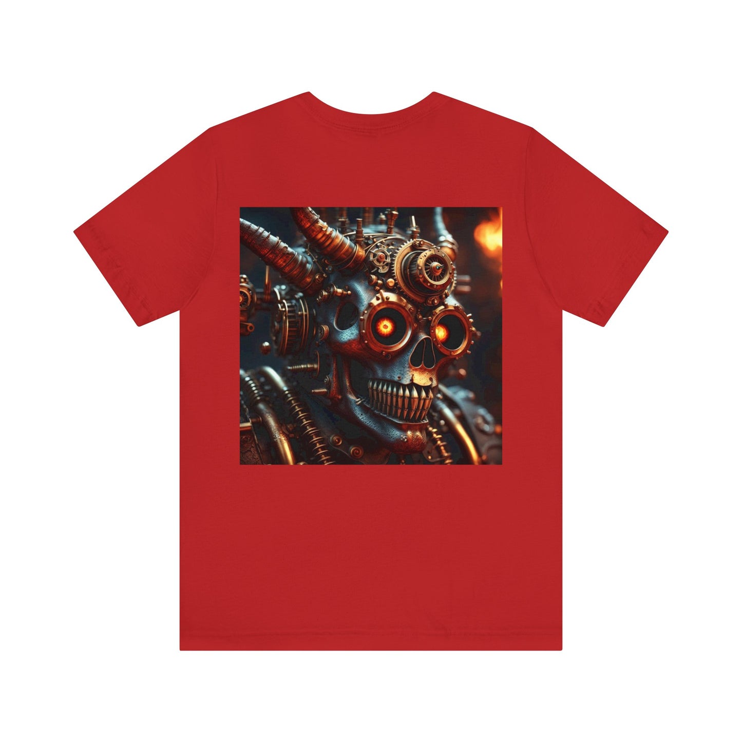 Steampunk Devil NFT Unisex Jersey Short Sleeve Tee T-Shirt